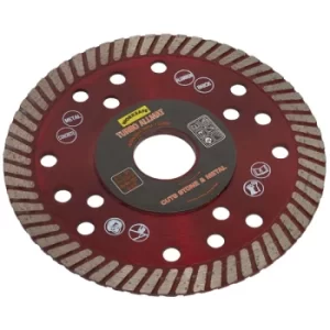 Image of Worksafe WDTA115 Turbo Allmat Diamond Blade Ø115 x 22mm