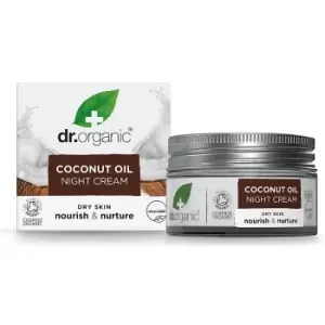 Image of Dr Organic Virgin Coconut Oil Night Cream