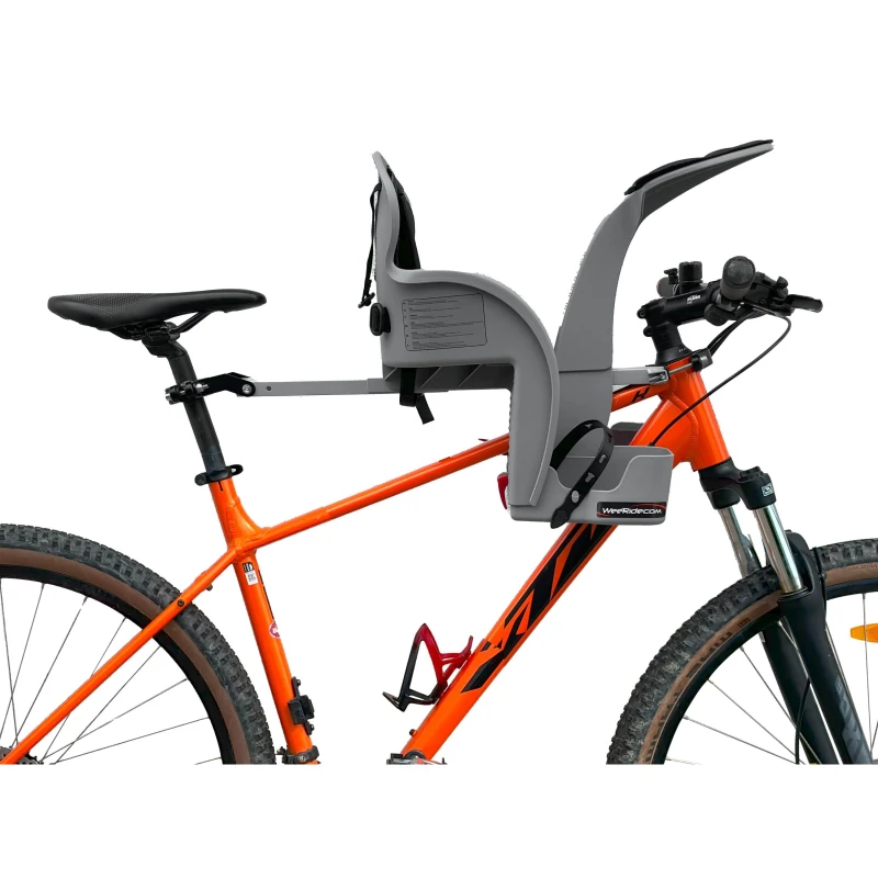 Image of Weeride WeeRide Safe Front Platinum Child Baby Bike Seat Black unisex One Size