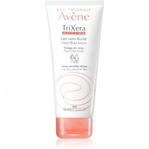 Image of Avene TriXera Nutrition Face and Body Nourishing Fluid Lotion For Dry and Sensitive Skin 200ml