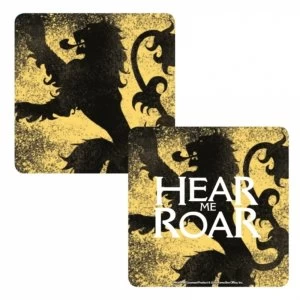 Image of Game Of Thrones - Lannister Lenticular Single Coaster
