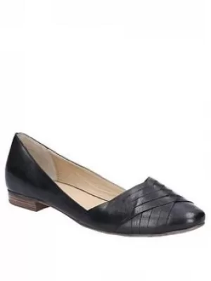Image of Hush Puppies Marley Ballerina, Black, Size 5, Women