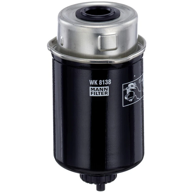 Image of MANN-FILTER WK 8138 Fuel Filter Spin-on Filter Fuel filter (9)