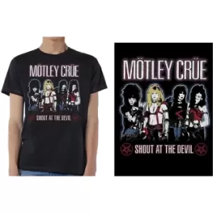 Image of Motley Crue - Shout at the Devil Unisex Medium T-Shirt - Black