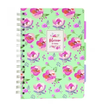 Image of Pukka Pad Blossom Project Book A5 Pack of 3 8653-BLO