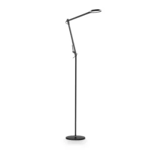 Image of Futura LED 1 Light Floor Lamp Black