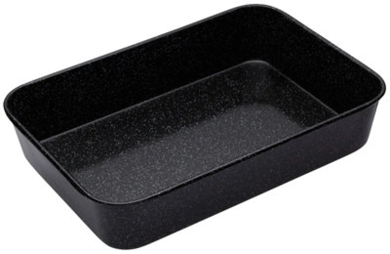Image of Masterclass Vitreous Enamel Roasting Pan Black unisex