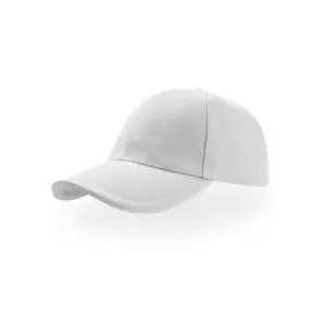 Image of Atlantis Liberty Sandwich Heavy Brush Cotton 6 Panel Cap (One Size) (White/White)