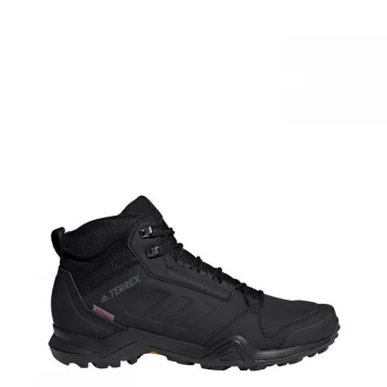 Image of adidas Terrex AX3 Beta Mid Climawarm Hiking Shoes Unisex - Core Black / Core Black / Grey