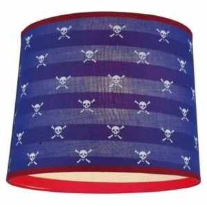 Image of Colours Suisei Blue Red White Tapered Light Shade D25.5cm