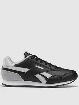 Image of Reebok Boys Royal Classic Jogger 3.0 - Black/Grey, Size 10
