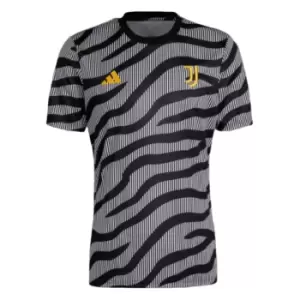 Image of 2023-2024 Juventus Pre-Match Shirt (Black)