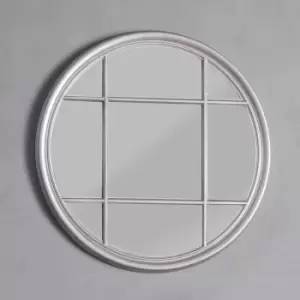 Image of Ezio Round Wall Mirror Silver