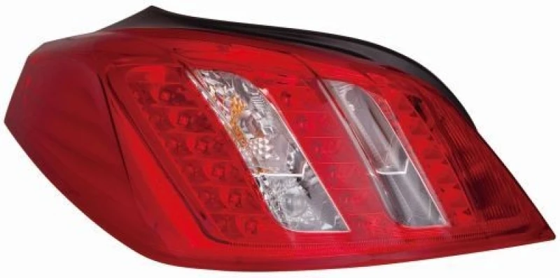 Image of ALKAR 2202278 Rear light without bulb holder, Right, H21W Combination Rearlight (391)