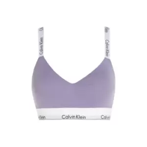 Image of Calvin Klein Lght Lined Bralette (Avg) - Blue