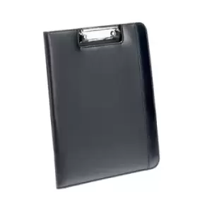 Image of i-Stay Conference Folder with Clipboard A4 Faux Leather Black FI6539