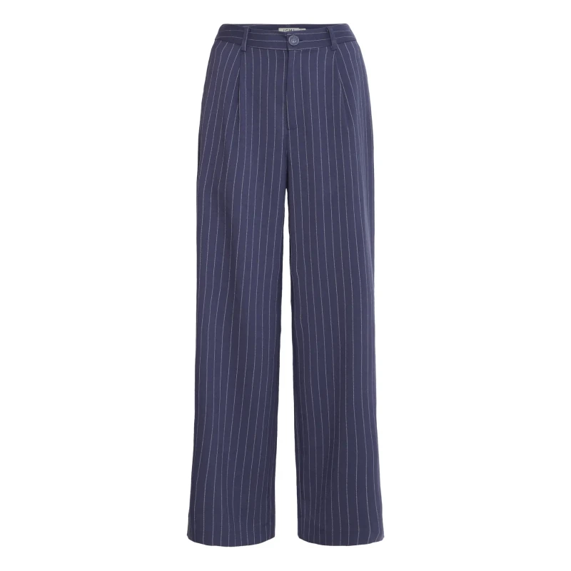 Image of Ichi Womens Trousers Ichi Lanola Bleu Female 34