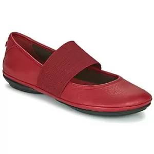 Image of Camper RIGHT NINA womens Shoes (Pumps / Ballerinas) in Red,4,5,6,2