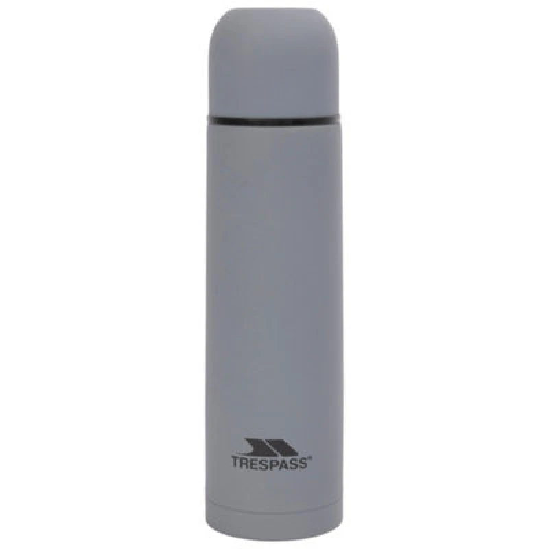 Image of Trespass Trespass Torre 750ml Thermal Flask in Grey Grey One Size Unisex 5063806849018