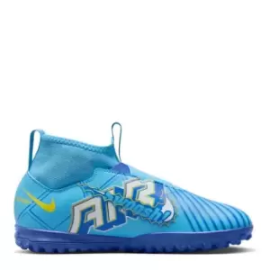 Image of Nike Mercurial Superfly Academy DF Junior Astro Turf Trainers - Blue