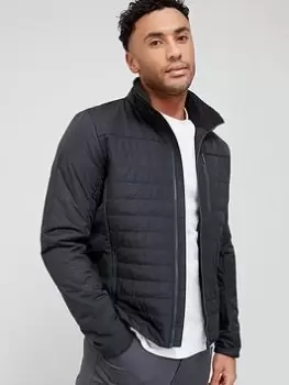 Image of Helly Hansen Crew Insulator Water Repellent Jacket 2.0 - Ebony, Ebony, Size S, Men