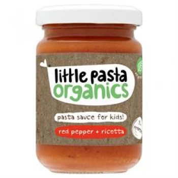 Image of Little Pasta Organics Red Pepper & Ricotta Sauce 130g