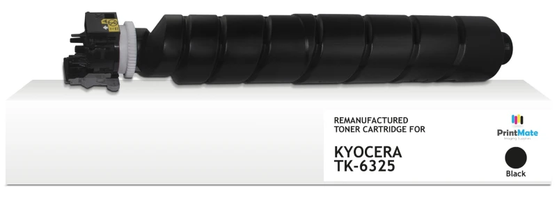 Image of PrintMate KYOCERA TK-6325. remanufactured toner. Black 35000p
