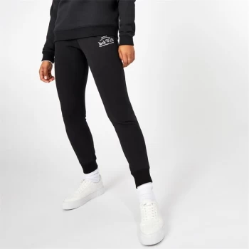 Image of Jack Wills Hunston Graphic Joggers - Black