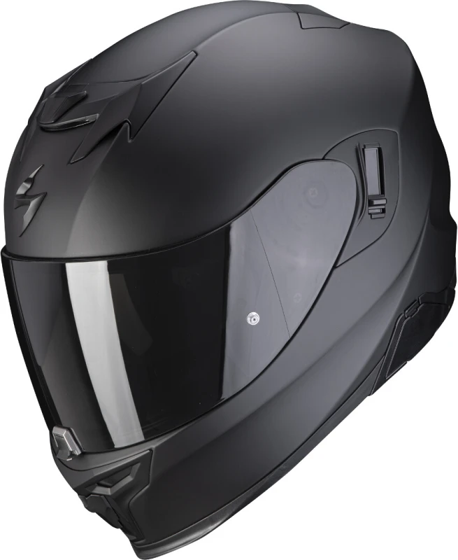 Image of Scorpion Exo-520 Evo Air Solid Matt Black Full Face Helmet Size XS