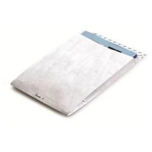 Image of Tyvek C4 Gusseted Envelopes Extra Capacity Strong 324x229x38mm White 1 x Pack of 20 Envelopes