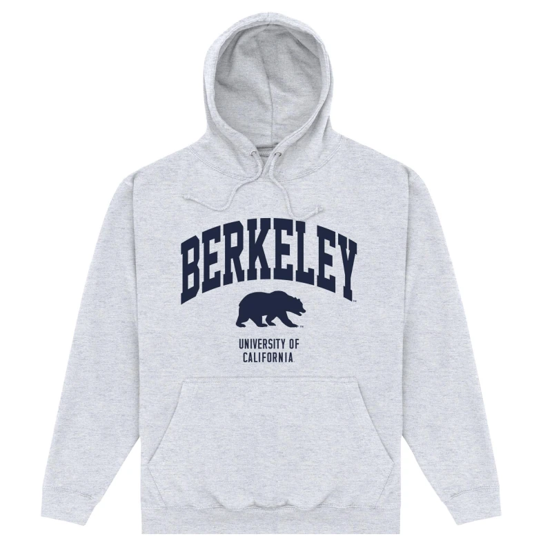 Image of Berkeley Mens Bear Hoodie in Grey Size: Small Grey Male S
