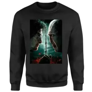 Image of Harry Potter Deathly Hallows - Part 2 Sweatshirt - Black - M - Black