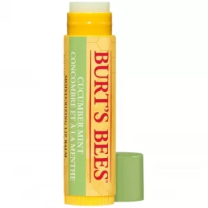 Image of Burt's Bees 100% Natural Moisturising Cucumber Mint Lip Balm 4.25g