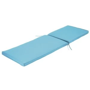 Image of Charles Bentley Sun Lounger Cushion - Teal