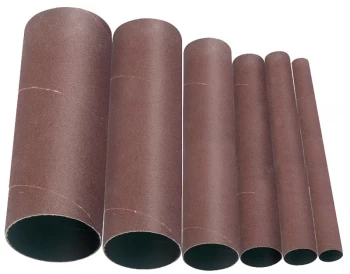 Image of DRAPER Pack of Six Assorted Aluminium Oxide Sanding Sleeves for 10773 13801