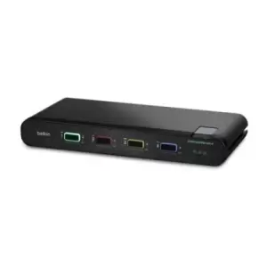 Image of Belkin F1DN104KVM-UN-4 KVM switch Black