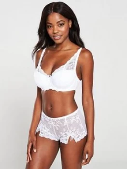 Image of Pour Moi Flora Shorty - White, Size 14, Women