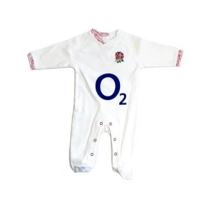 Image of England RFU Rugby Sleep Suit 3-6 Months