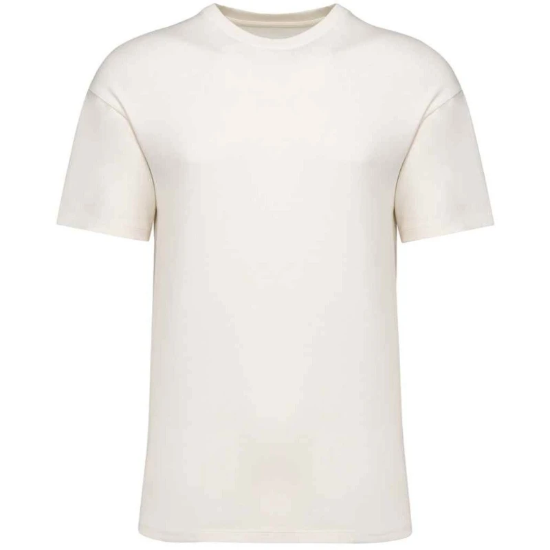 Image of Native Spirit Mens Oversized T-Shirt in Ivory Size: Medium Ivory Male M