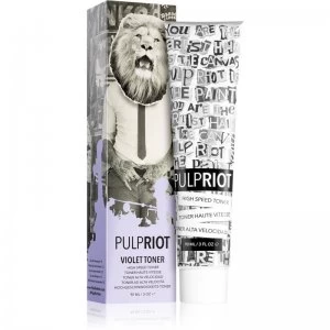 Image of Pulp Riot Toner Toning Hair Color for bleached or highlighted hair Violet 90ml