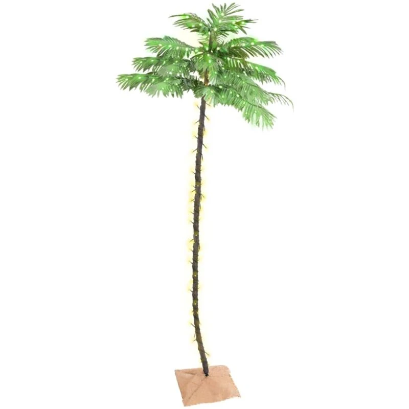 Image of VIDAXL Vidaxl - LED Palm Tree Warm White 252 LEDs 400cm 8720287138754