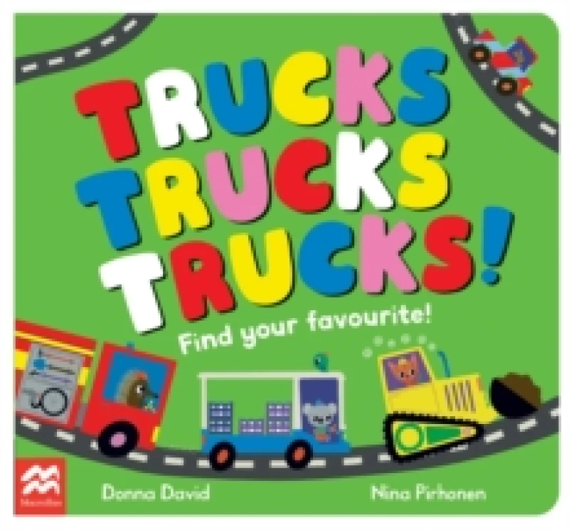 Image of Trucks Trucks Trucks! : Find Your Favourite Board book