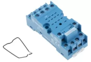 Image of Finder 94 Relay Socket for use with 55.34 Series Relay 14 Pin, DIN Rail, Panel Mount