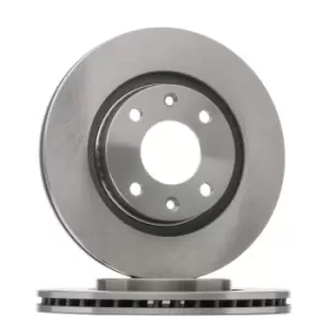 Image of VALEO Brake disc OPEL,PEUGEOT,CITROEN 186695 1629058880,1647868480,4246W1 Brake rotor,Brake discs,Brake rotors 424916,424983,4249G1,1629058880,424983