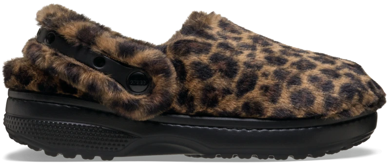 Image of Crocs Unisex Classic Unfurgettable Animal Clogs Sepia / Leopard W7/M6