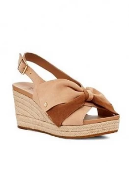 Image of Ugg Wedge Sandal - Bronze