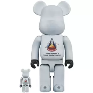 Image of Medicom NASA Space Shuttle 40th Anniversary 100% & 400% Be@rbrick 2 Pack