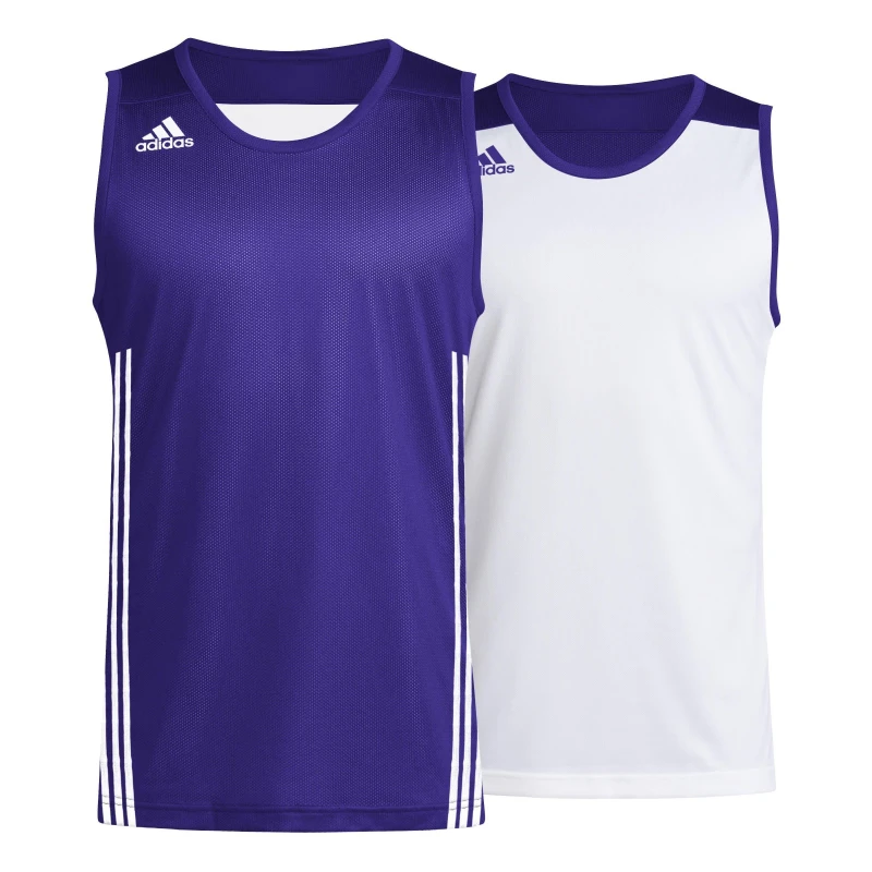 Image of adidas 3g Spee Rev Jrs Basketball Jersey Mens Collegiate Purp male S