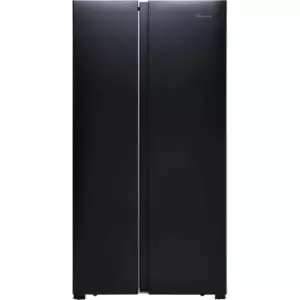 Image of Fridgemaster MS91518FBS 516L Frost Free Non-Plumbed American Fridge Freezer