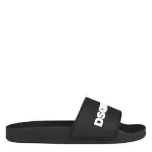 Image of DSQUARED2 Logo 2.0 Sliders - Black